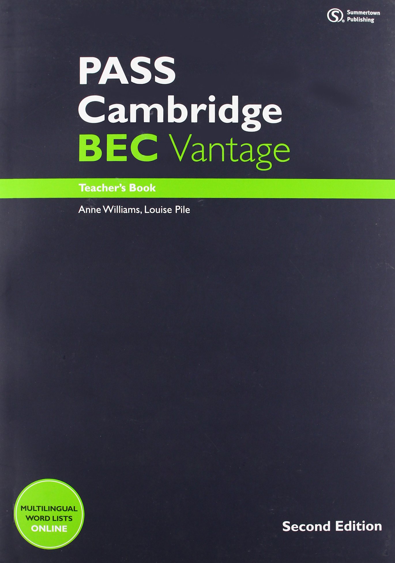 PASS Cambridge BEC Vantage: Teacher's Book + Audio CD