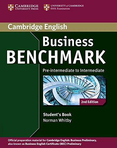 Business Benchmark Pre-intermediate to intermediate. Student's Book BEC Preliminary