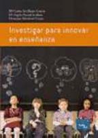 Investigar para innovar en enseñanza