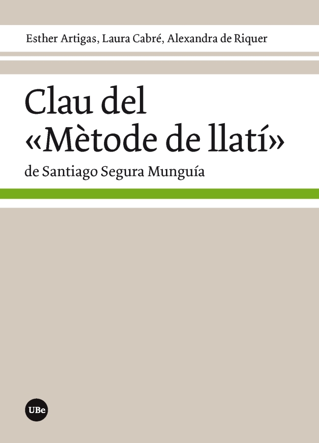 Clau del Mètode de llatí de Santiago Segura Munguía