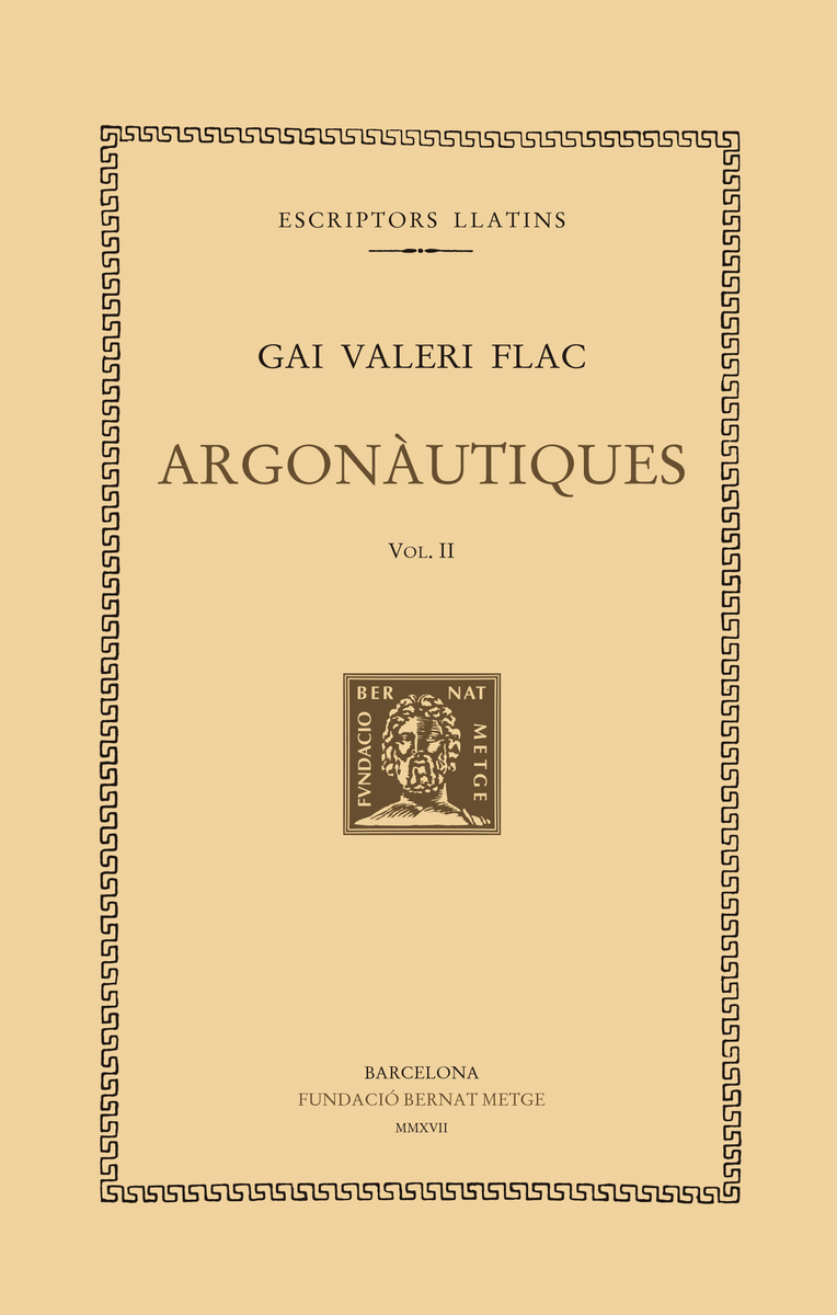 Argonàutiques, vol. II i últim: llibres IV-VIII