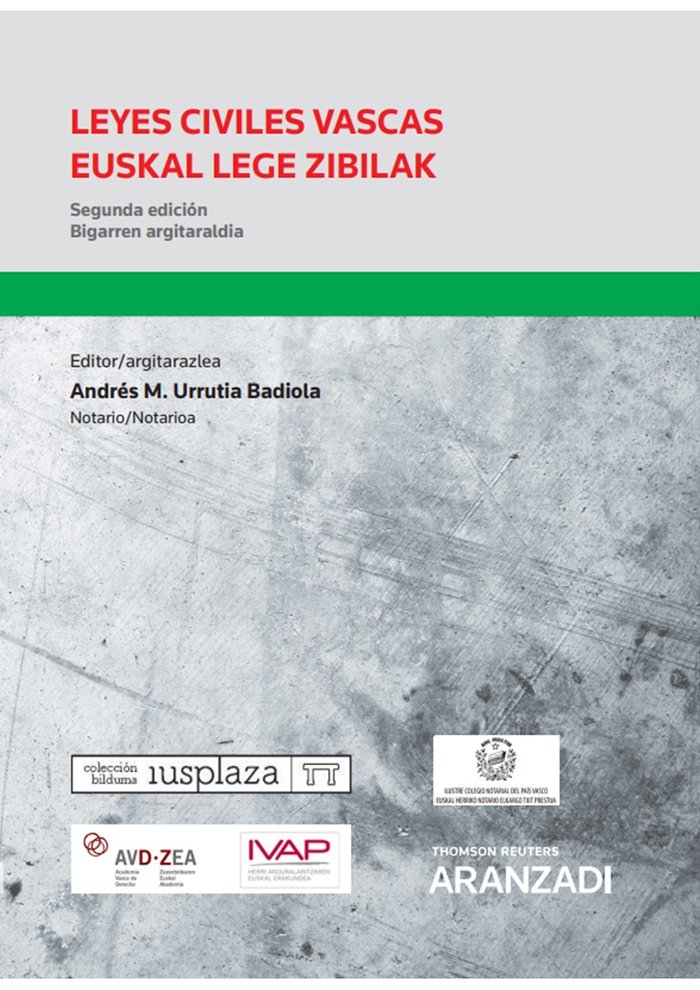 Leyes civiles vascas Euskal lege zibilak (Papel e-book)