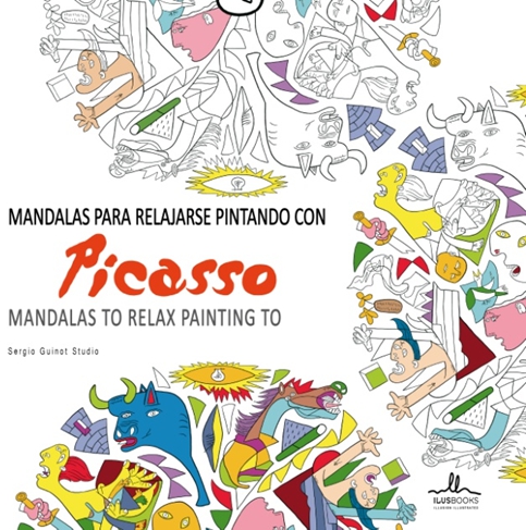 Mandalas para relajarse pintando con Picasso