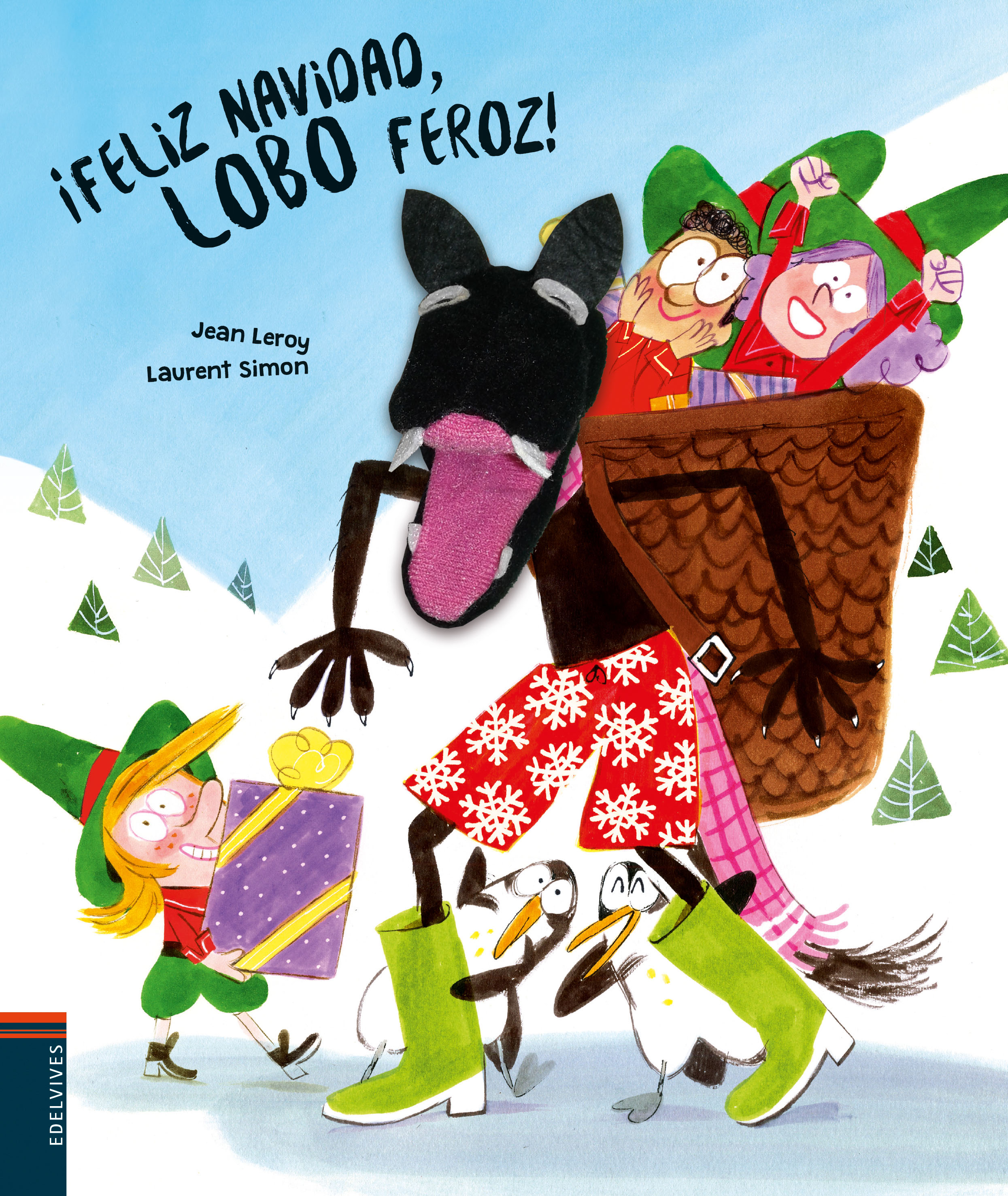 ¡Feliz Navidad, Lobo Feroz! (libro-marioneta)