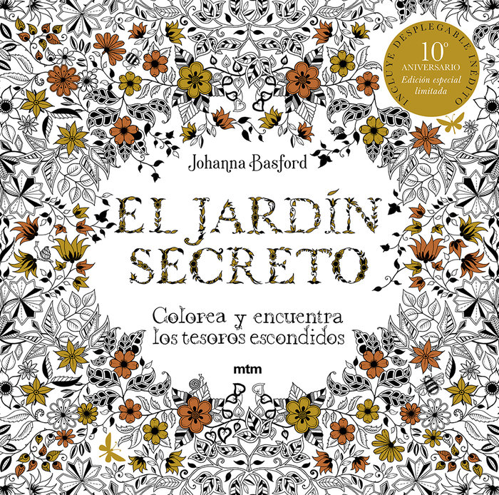 EL JARDIN SECRETO EDICION ESPECIAL LIMITADA DÇ¸CIMO ANIVE