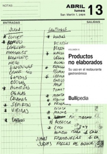 Productos no elaborados. Su uso en el restaurante gastronómico (Bullipedia)