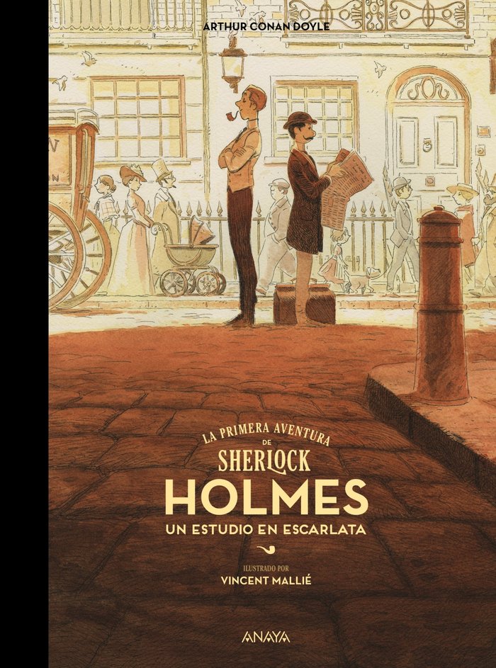 ESTUDIO EN ESCARLATA LA PRIMERA AVENTURA DE SHERLOCK HOLMES