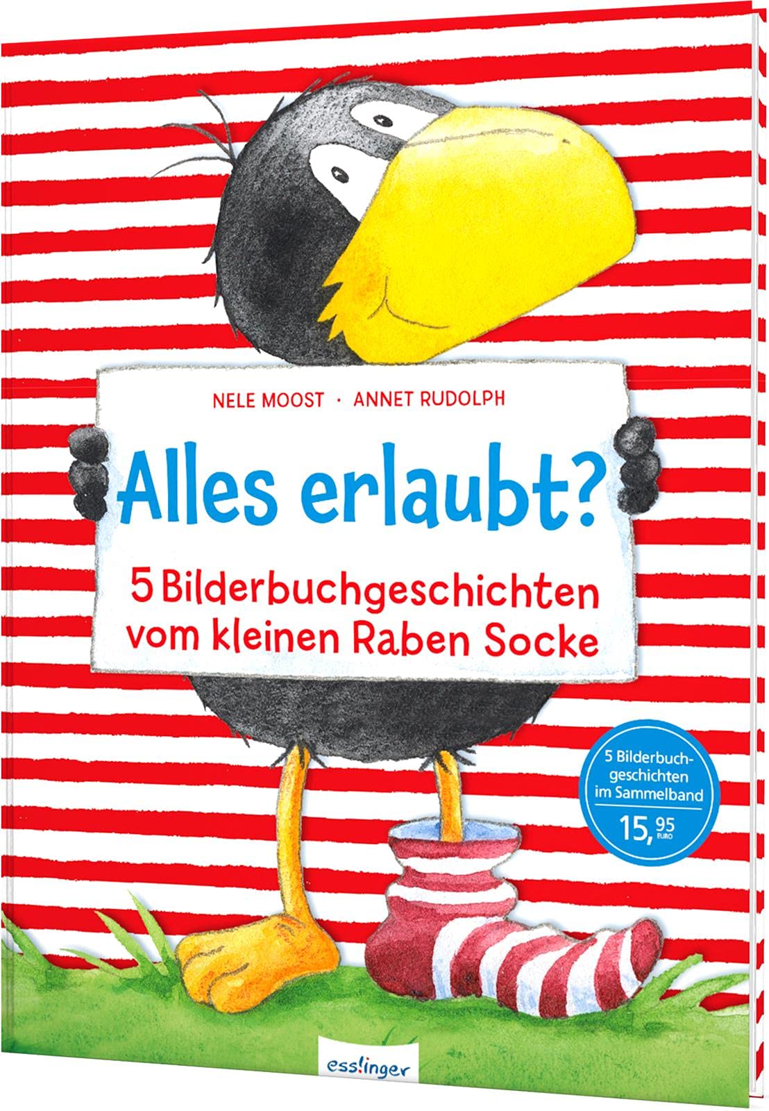 Der kleine Rabe Socke: Alles erlaubt?: 5 Bilderbuchgeschichten vom kleinen Raben Socke