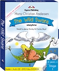 Storytime Funpack for Children Hans Christian Andersen, The Wild Swan.Reader + CD Audio + DVD Video/DVD Rom