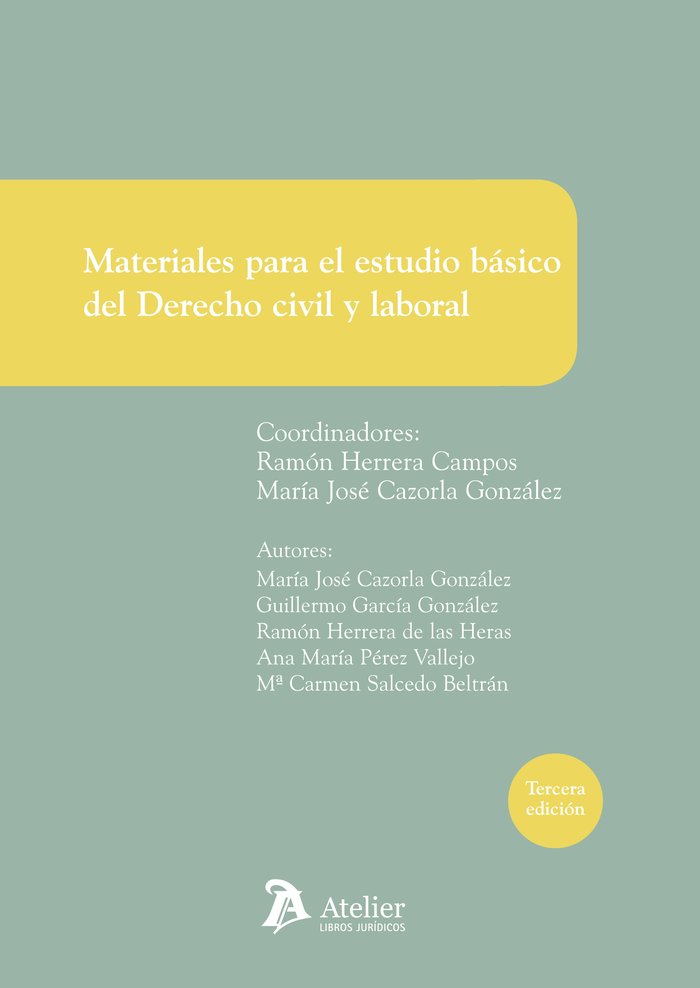 MATERIALES PARA EL ESTUDIO BASICO DEL DERECHO CIVIL Y LABORAL