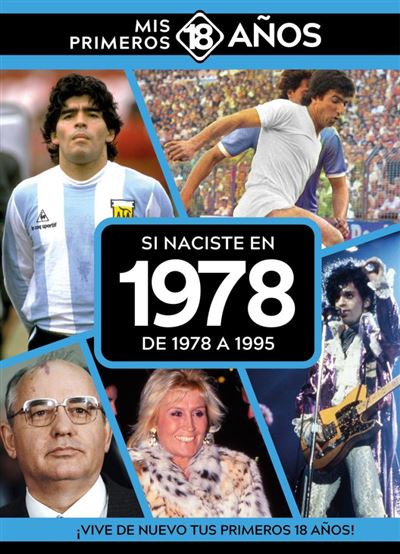 Si naciste en 1978. De 1978 a 1995 (Mis primeros 18 años)