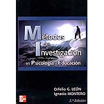 Métodos de investigación en psicología y educación(3ª ED.)