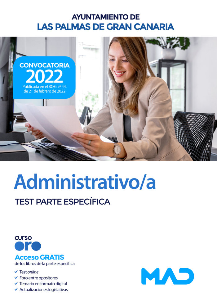 ADMINISTRATIVO/A AYUNTAMIENTO LAS PALMAS GRAN CANA