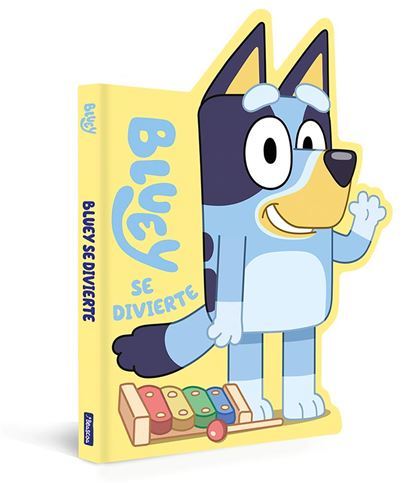 Bluey, libro de carton. Bluey se divierte