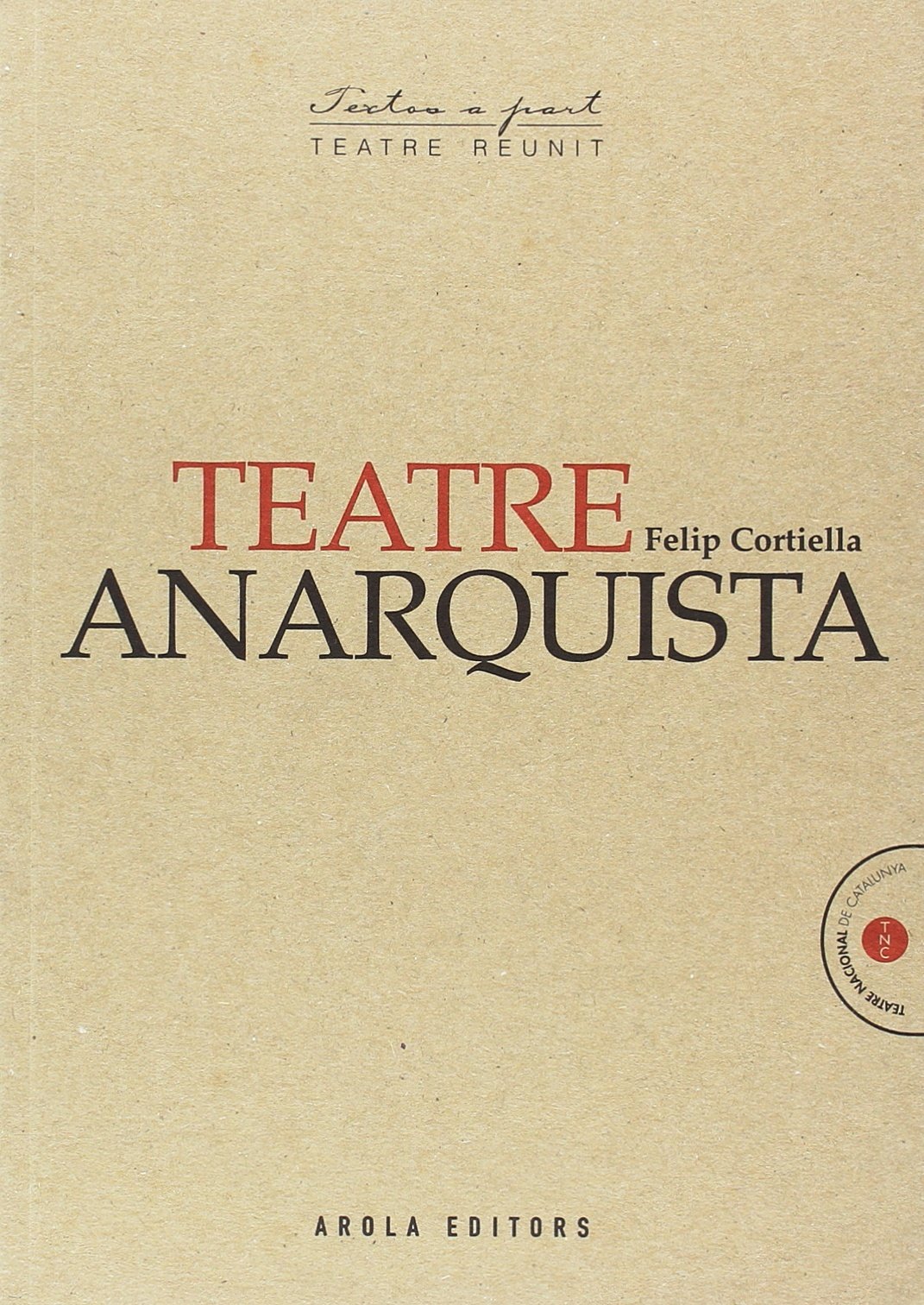 Teatre anarquista.