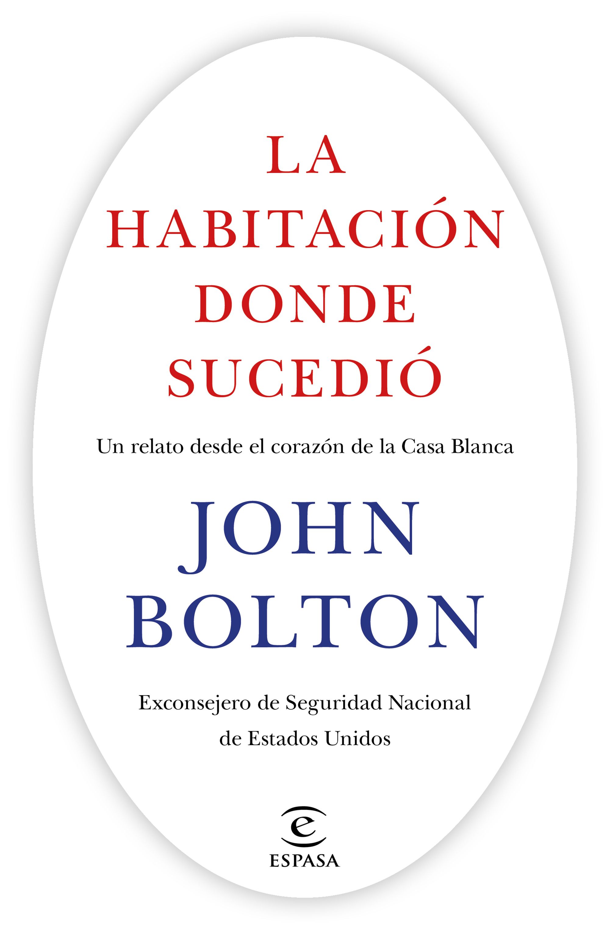 La habitación donde sucedió. Un relato desde el corazón de la Casa Blanca