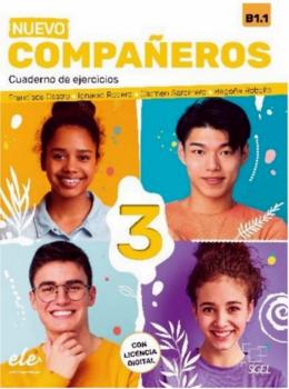 Nuevo Compañeros 3: Cuaderno de ejercicios (Con licencia digital)