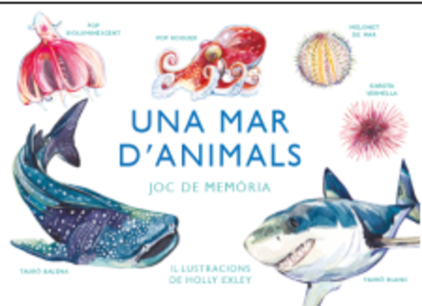 Un mar d'animals. Joc de memòria