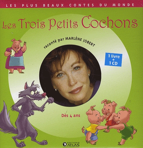 Les trois petits cochons + CD