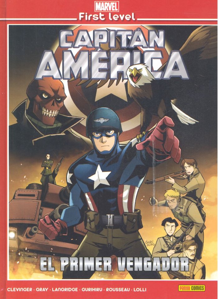 MARVEL FIRST LEVEL 07: CAPITAN AMERICA PRIMER VENGADOR