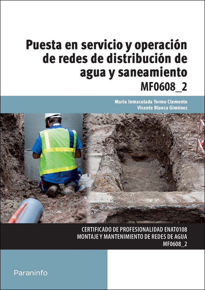 MF0608_2 Puesta en servicio y operación de redes de distribución de agua y saneamiento