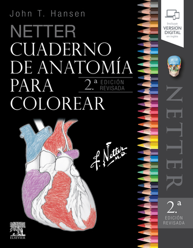 Netter. Cuaderno de anatomía para colorear (2ª ed.)