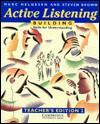 Active listening. Teacher's edition. Building skills for understanding.