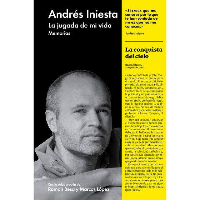 La jugada de mi vida. Andrés Iniesta Memorias