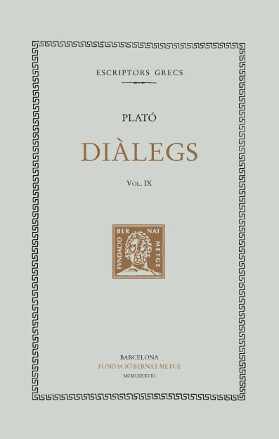 Diàlegs, vol. IX: Fedre