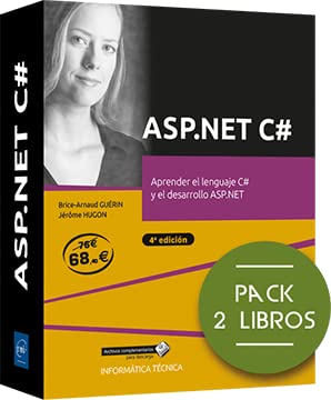 ASP.NET C# - Pack de 2 libros: Aprender el lenguaje C# y el desarrollo ASP.NET (4a edición)