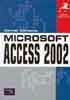 Guía de aprendizaje Microsoft Acces 2002.