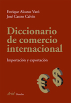 Diccionario de comercio internacional : importación y exportación : inglés-español, Spanish-English