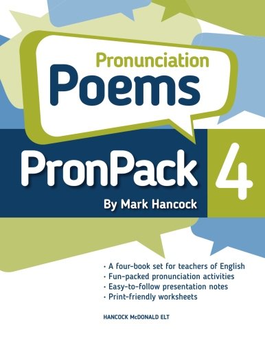 PronPack 4: Pronunciation Poems: Volume 4