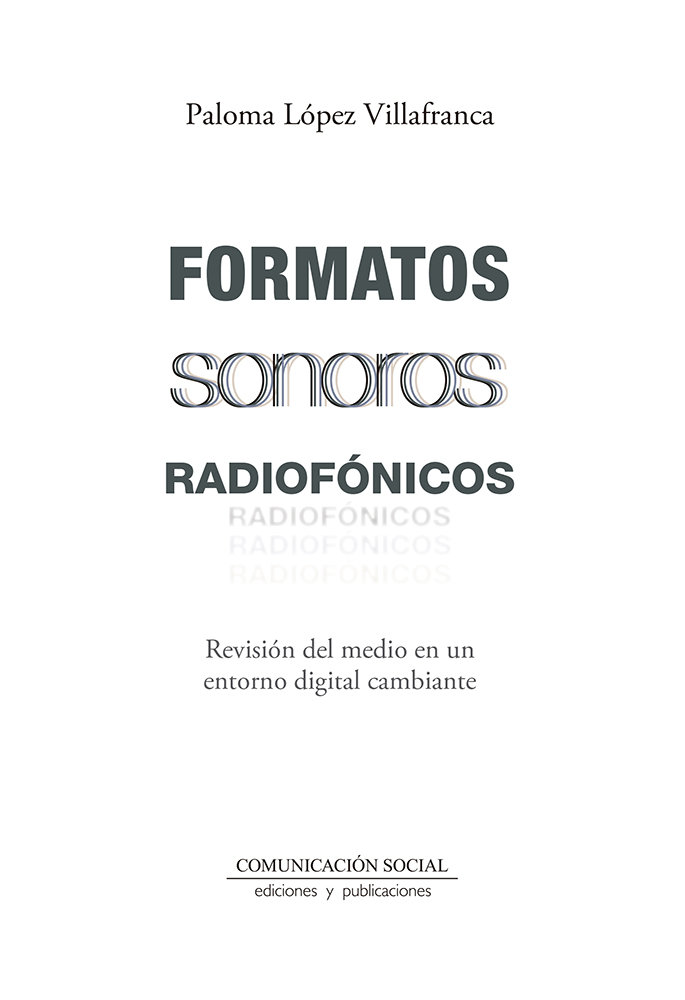 FORMATOS SONOROS RADIOFONICOS