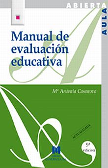 Manual de evaluación educativa