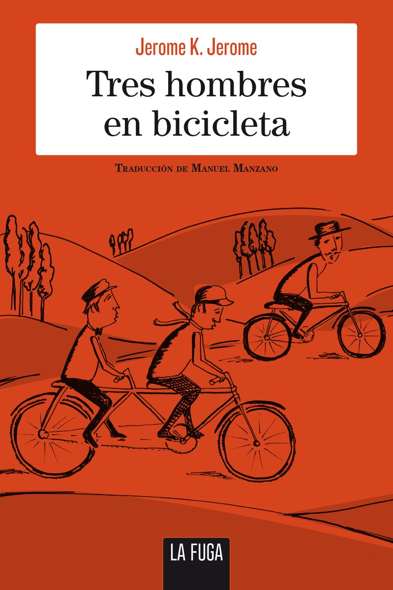 Tres hombres en bicicleta