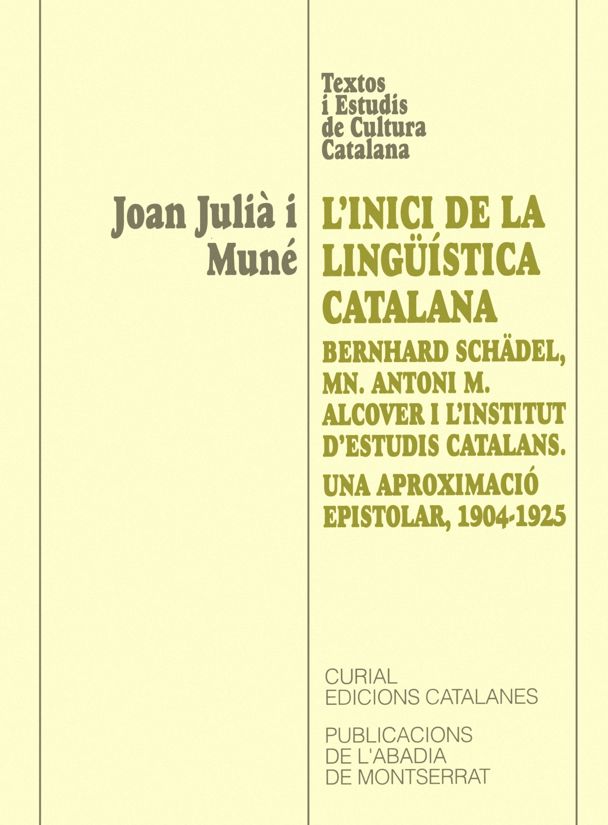 L'inici de la lingüística catalana