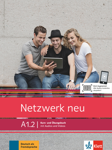 Netzwerk neu A1.2 Kurs und übungsbuch mit Audios und Videos