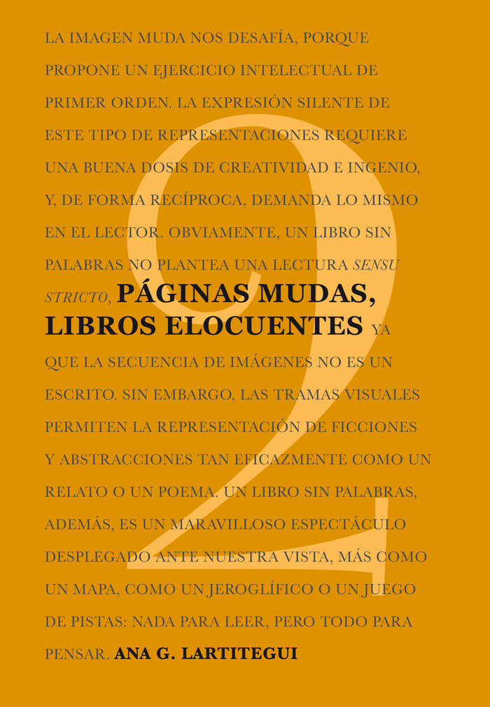 PAGINAS MUDAS, LIBROS ELOCUENTES