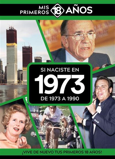 Si naciste en 1973. De 1973 a 1990 (Mis primeros 18 años)