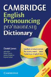 English pronouncing Dictionary + CD-ROM