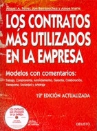 Los contratos más utilizados en la empresa . 12 ed.