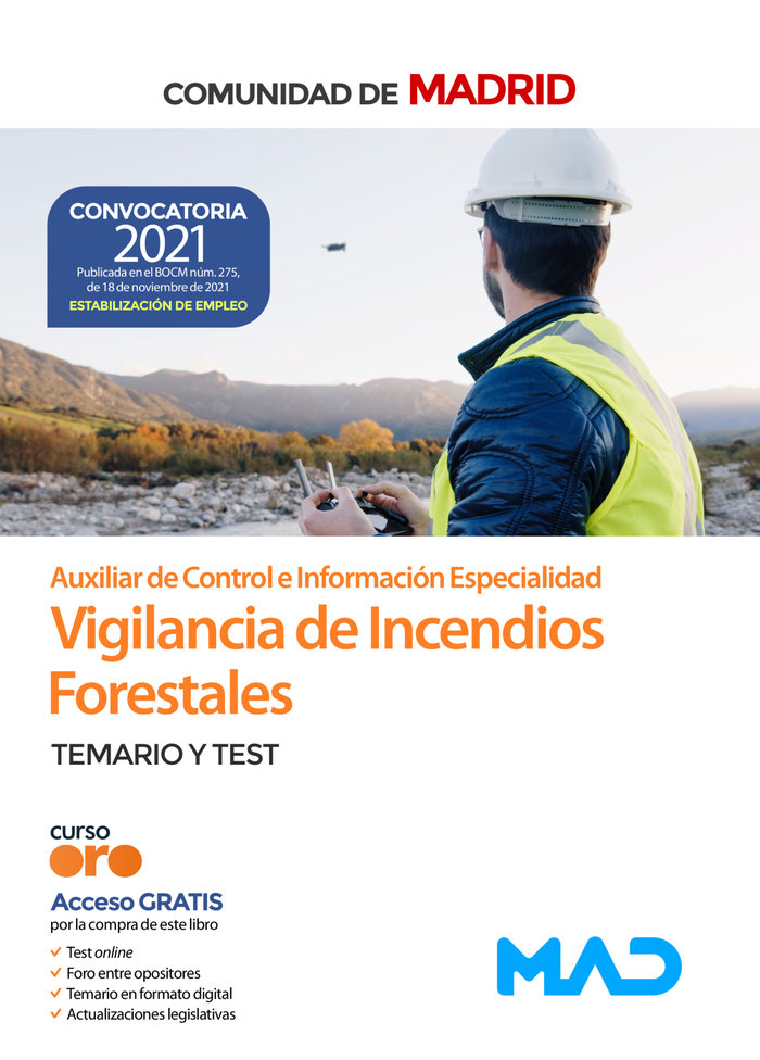 AUXILIAR CONTROL E INFORMACION ESPECIALIDAD DE VIGILAN