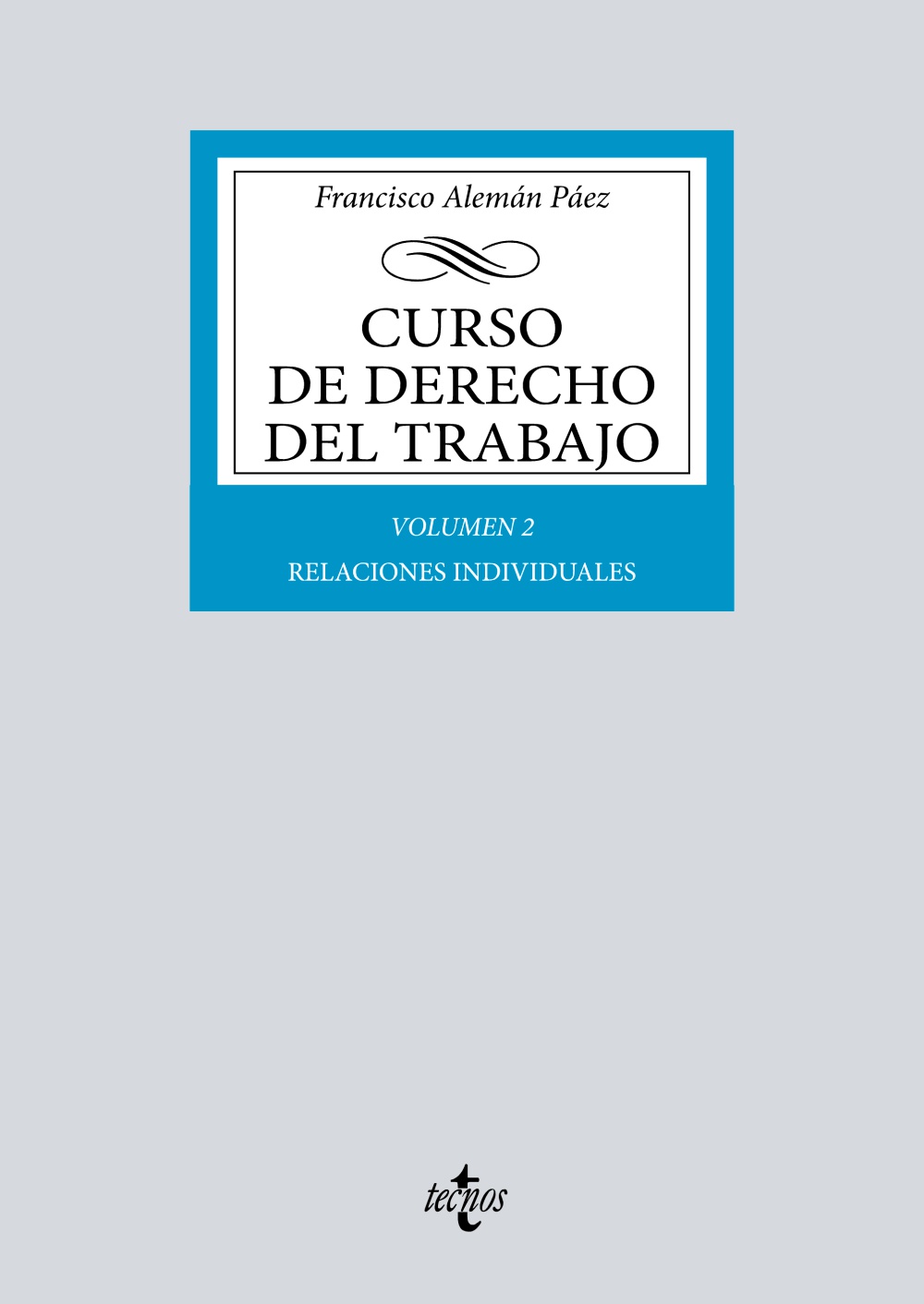 Curso de Derecho del Trabajo. Vol. 2: Relaciones individuales