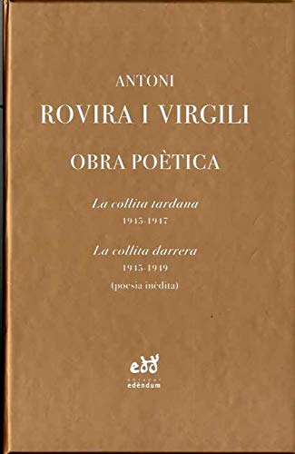 Obra poètica (La collita tardana i La collita darrera 2 vols.)