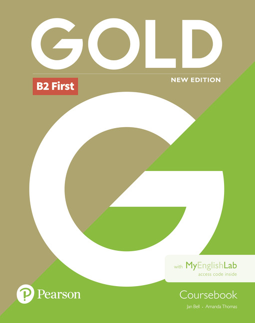 Gold First New Edition Coursebook and MyEnglishLab pack