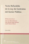 TEXTO REFUNDIDO LEY DE CONTRATOS SECTOR PUBLICO 4ªED