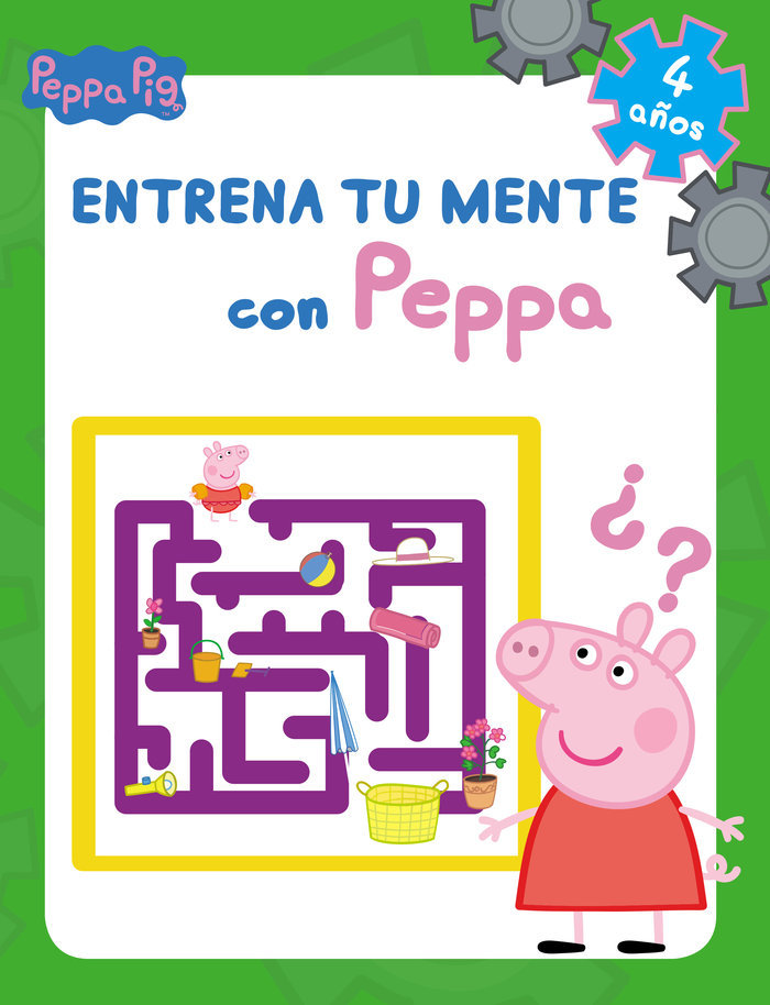 Entrena tu mente con Peppa. 4 años (Peppa Pig. Cuaderno de actividades)