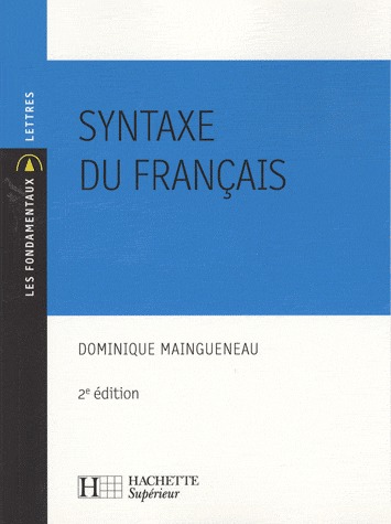 La syntaxe du français