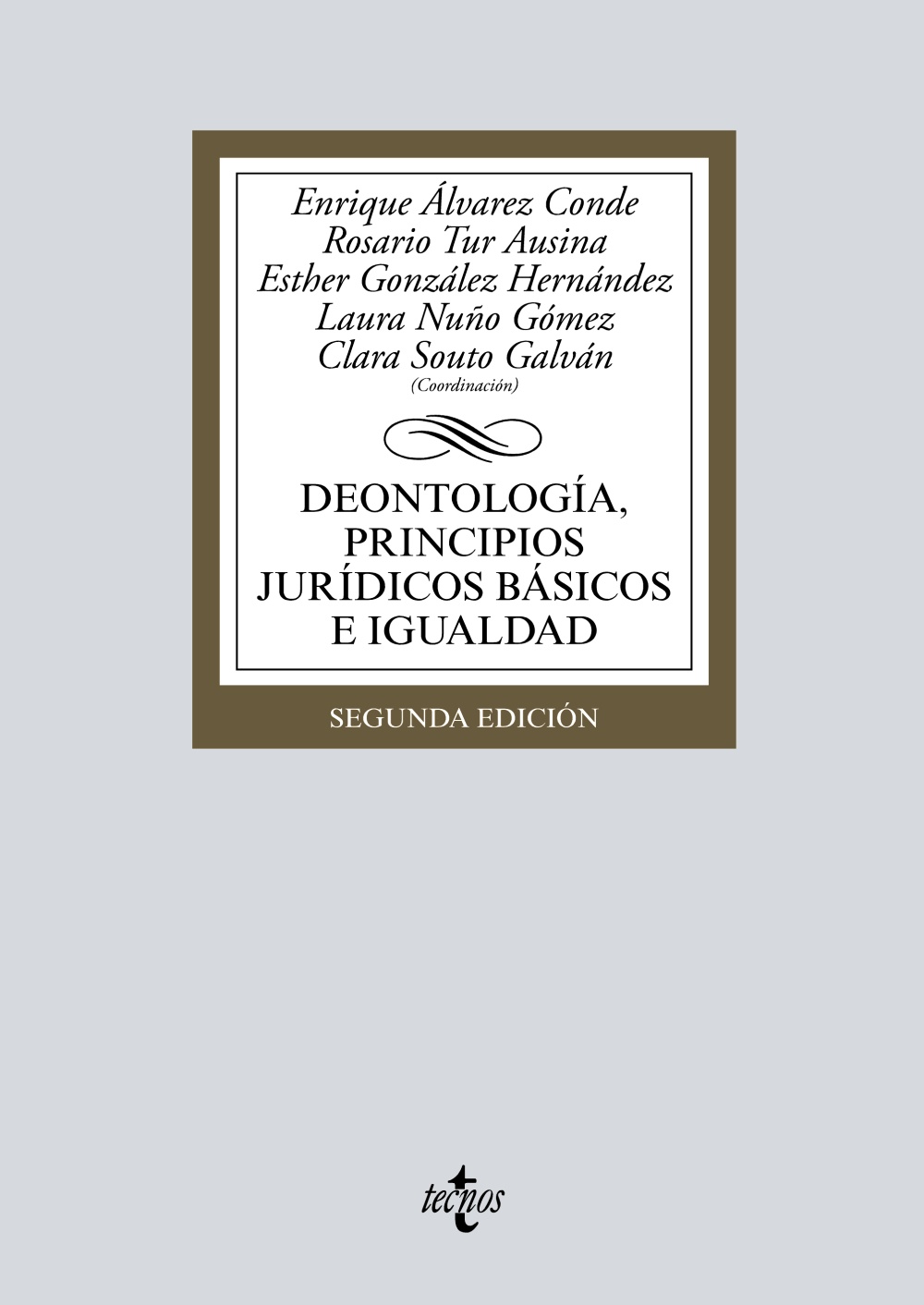 Deontología, principios jurídicos básicos e igualdad